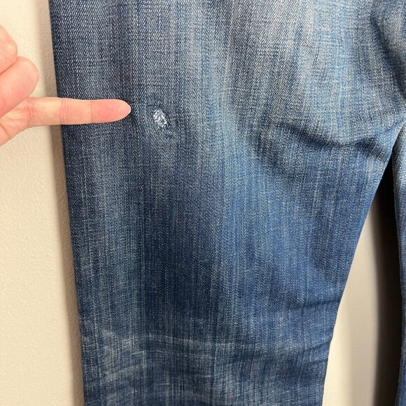 Citizens Of Humanity Jeans Womens 28 Blue High Rise Wide Leg Dark Wash Stretch - Picture 8 of 16